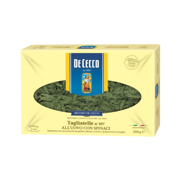 De Cecco Egg Spinach Fettuccine 250g