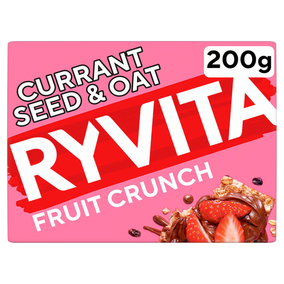 Ryvita Fruit Crunch Crisp Bread, 200g