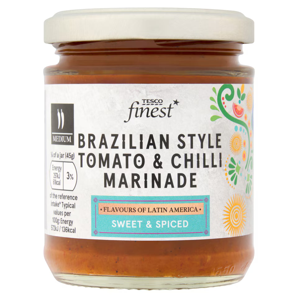 Tesco Finest Brazilian Style Tomato & Chilli Paste 180g