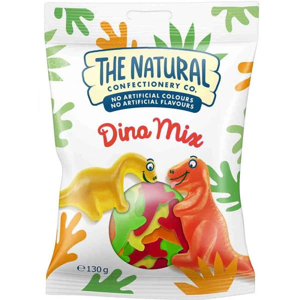 The Natural Confectionary Co. Dino Mix Sweets Bag, 130g