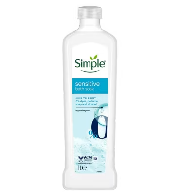 Simple Sensitive Bath Liquid, 1L
