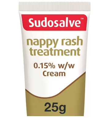 Sudocrem Sudosalve Nappy Rash Treatment 0.15% w/w Cream, 25g