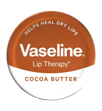 Vaseline Lip Therapy Lip Balm Tin Cocoa Butter, 20g