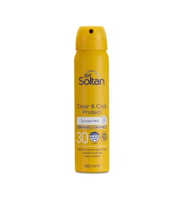 Soltan Clear & Cool Protect Suncare Mist - SPF30, 100ml