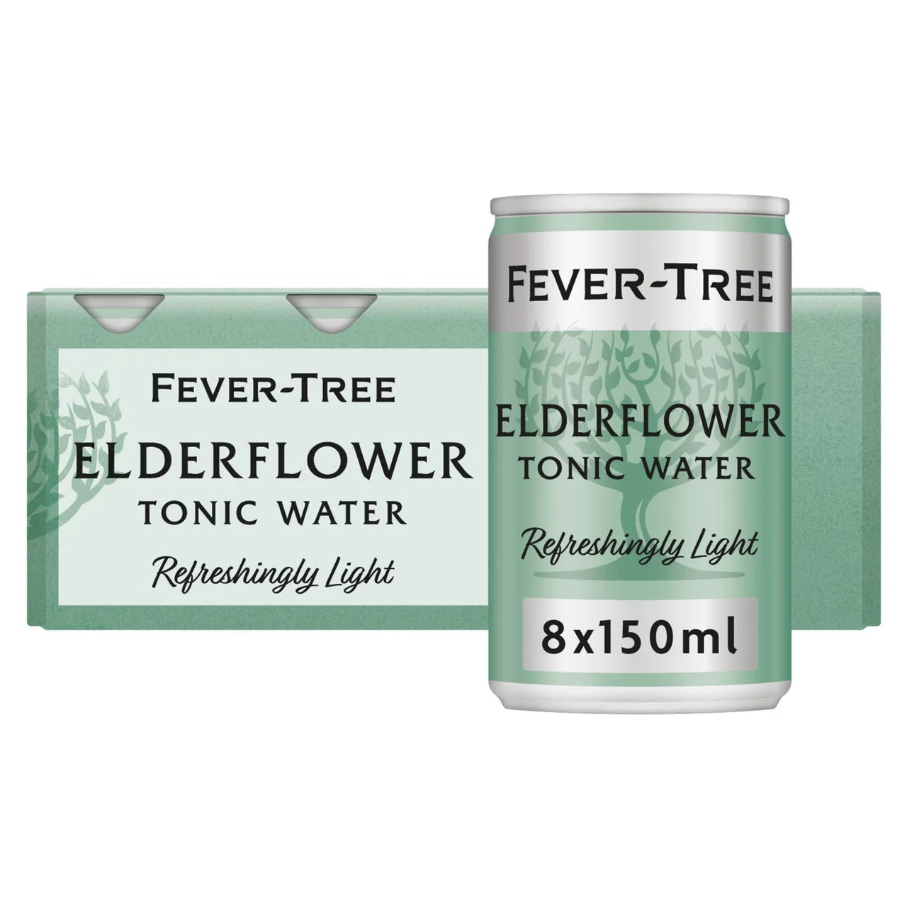 Fever-Tree Light Elderflower Tonic Cans 8x150ml