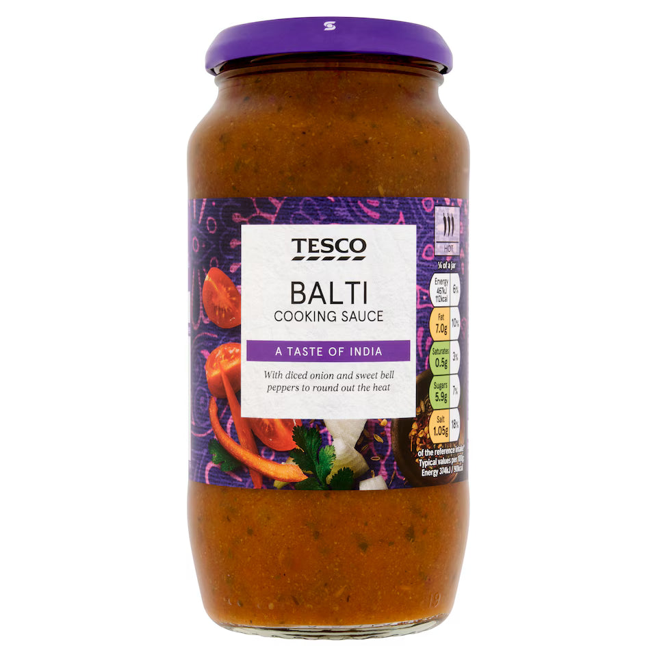 Tesco Balti Sauce, 500g