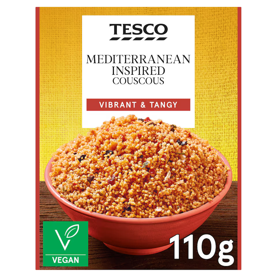 Tesco Mediterranean Style Couscous, 110g
