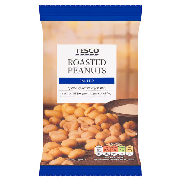 Tesco Salted Roasted Peanuts, 200g