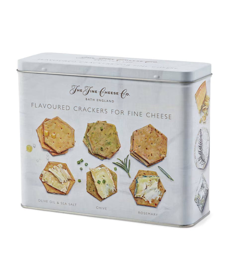 The Fine Cheese Co. Flavoured Cracker Selection Tin 450g