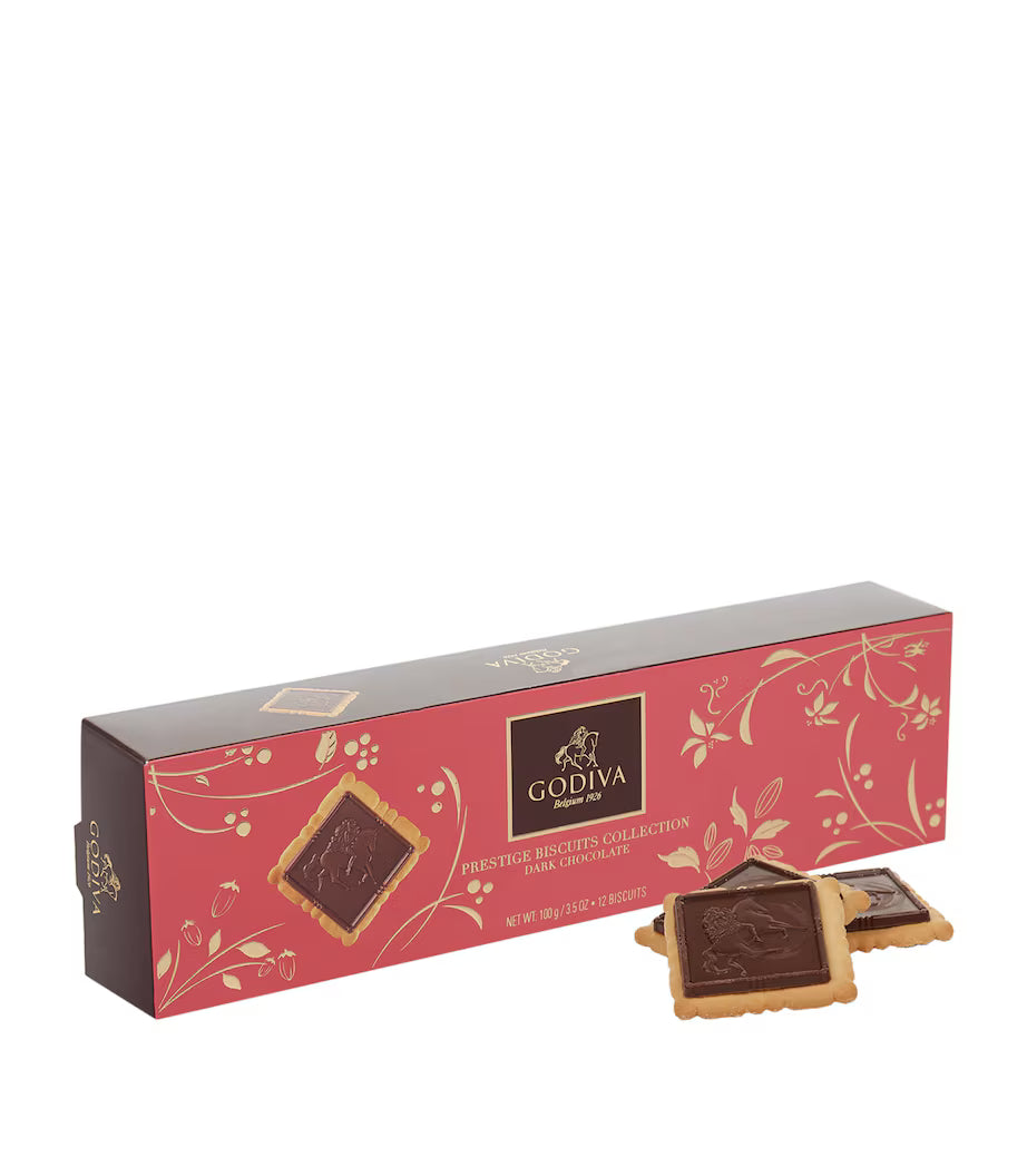 Godiva Lady Noir Dark Chocolate Biscuits - 100g