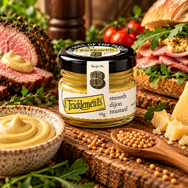 Tracklements Smooth Dijon Mustard Mini 25g