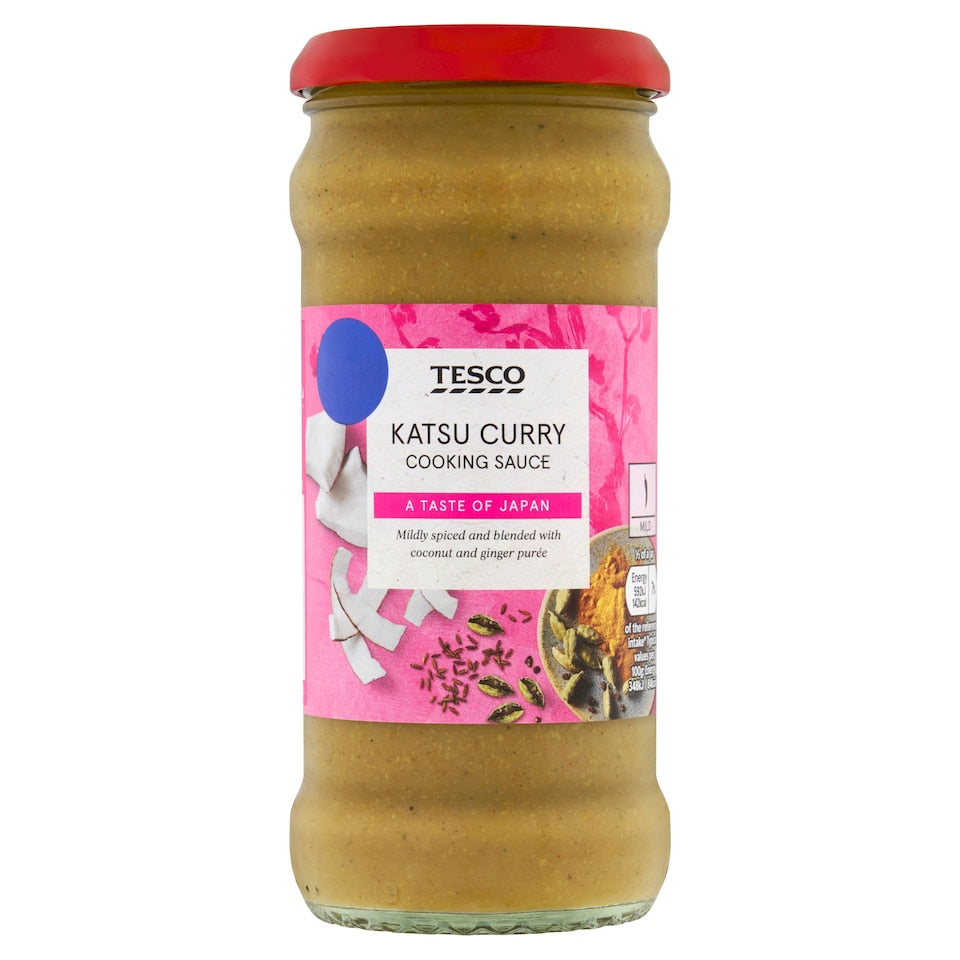 Tesco Katsu Cooking Sauce, 340g