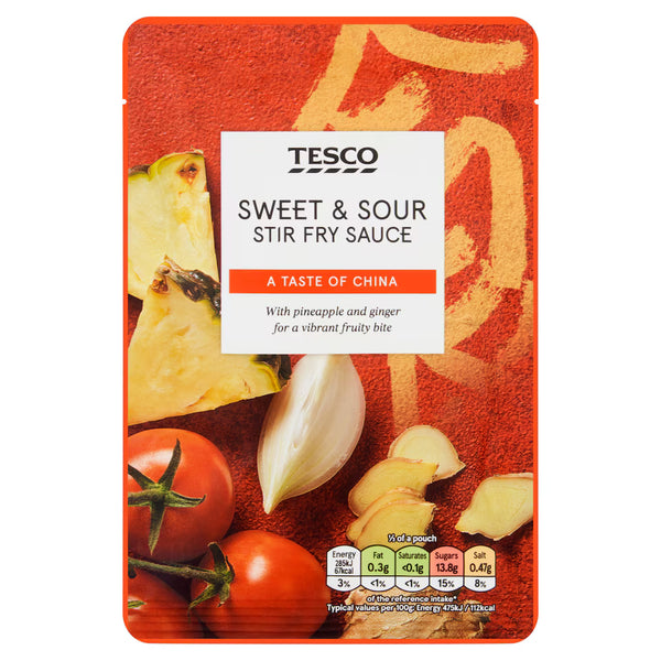 Tesco Sweet & Sour Stir Fry Sauce, 120g