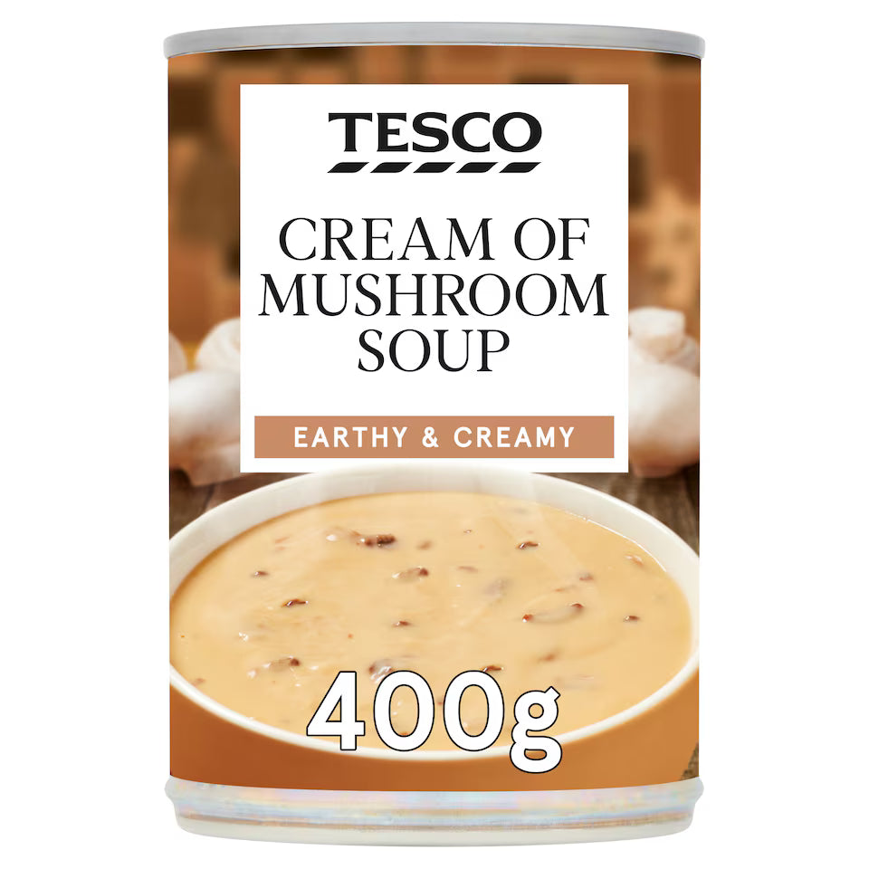 Tesco Cream Of Mushroom Soup, 400g