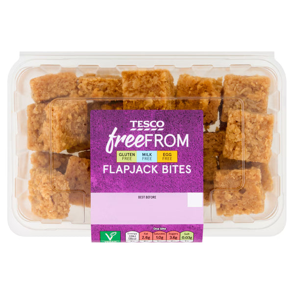 Tesco Free From Flapjack Bites, 240g