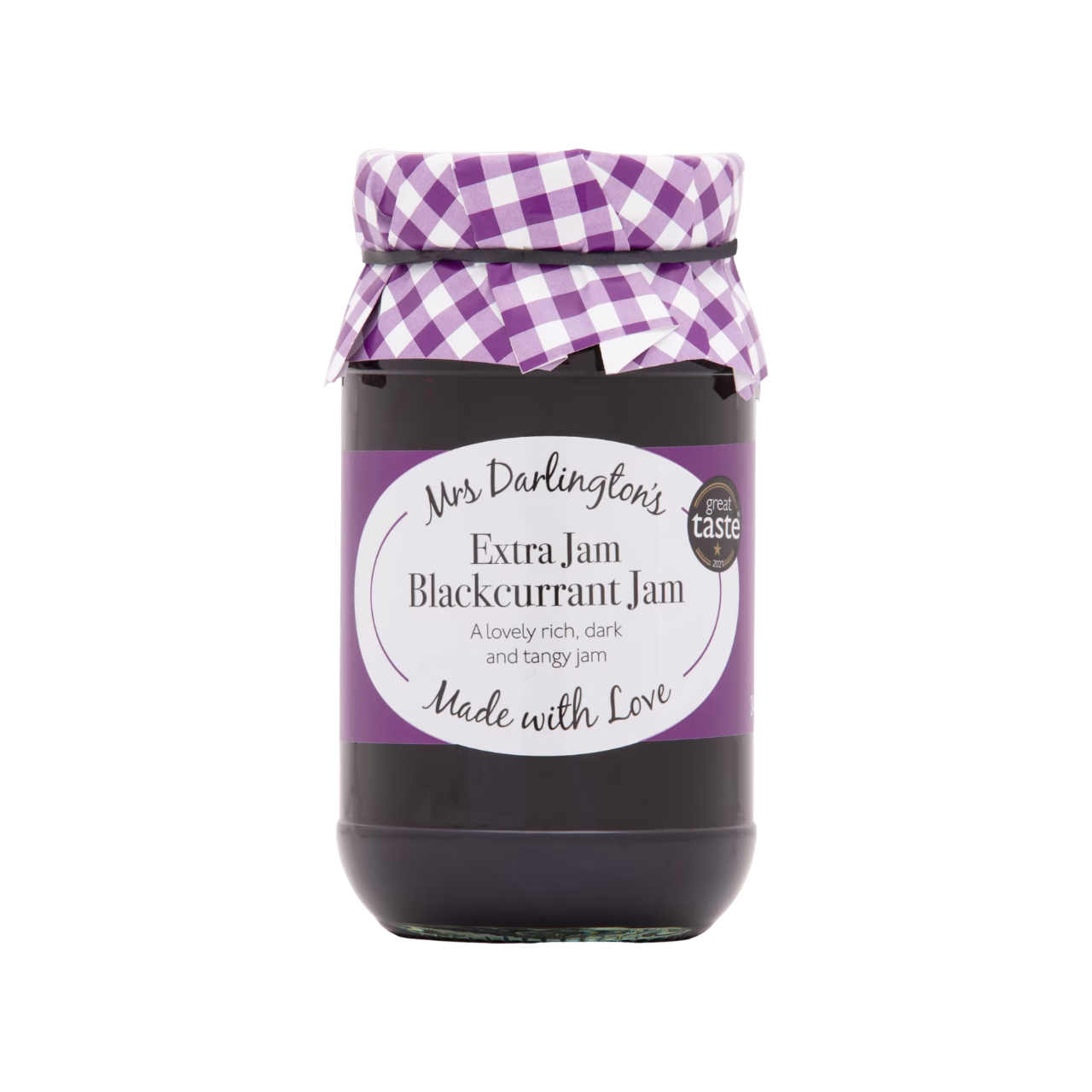 Mrs Darlington's Extra Jam Blackcurrant 340g