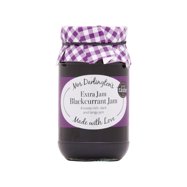 Mrs Darlington's Extra Jam Blackcurrant 340g