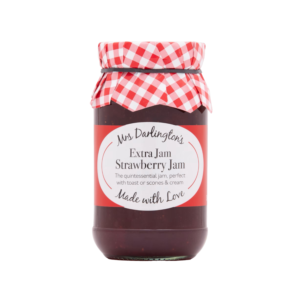 Mrs Darlington's Extra Jam Strawberry Jam 340g