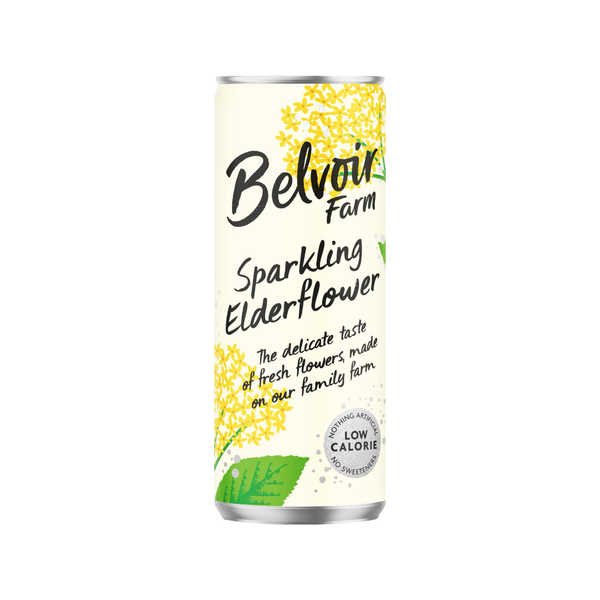 Belvoir Sparkling Elderflower Can 330ml
