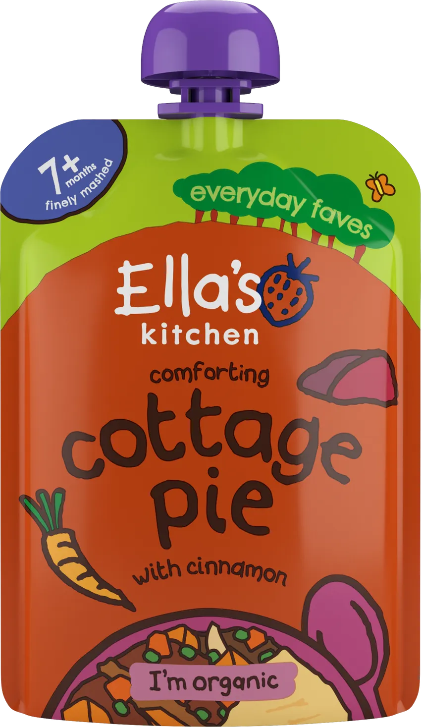 Ella's Kitchen Cottage Pie with a Pinch of Cinnamon 130g