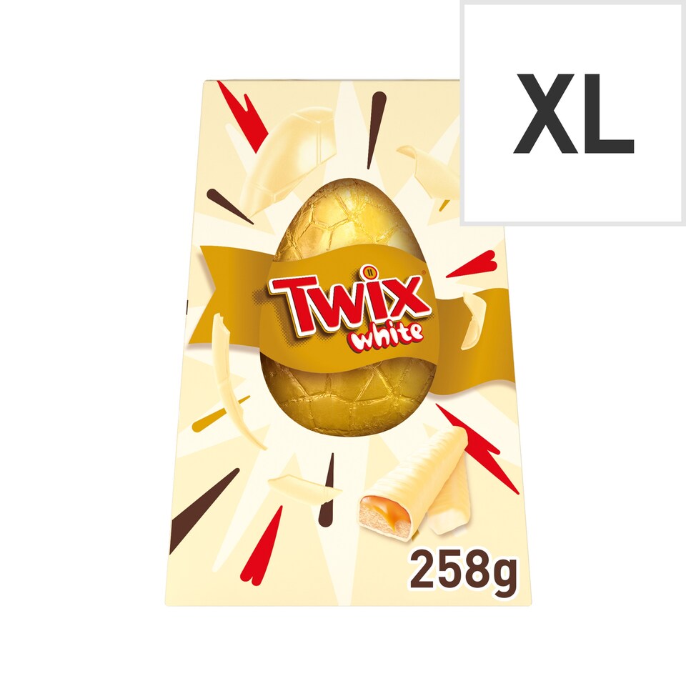 Twix White Chocolate Easter Egg, 258g