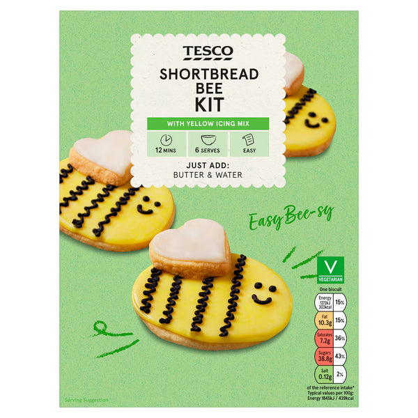Tesco Shortbread Bee Kit 329g
