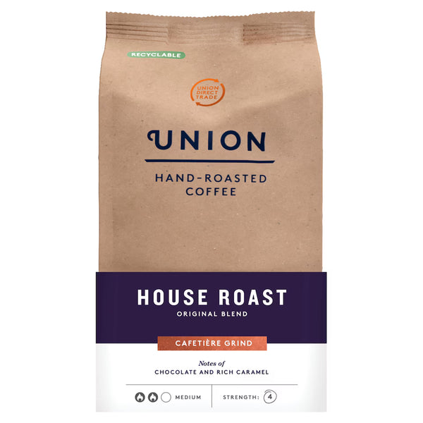 Union House Roast Cafetiere Grind Coffee, 200g