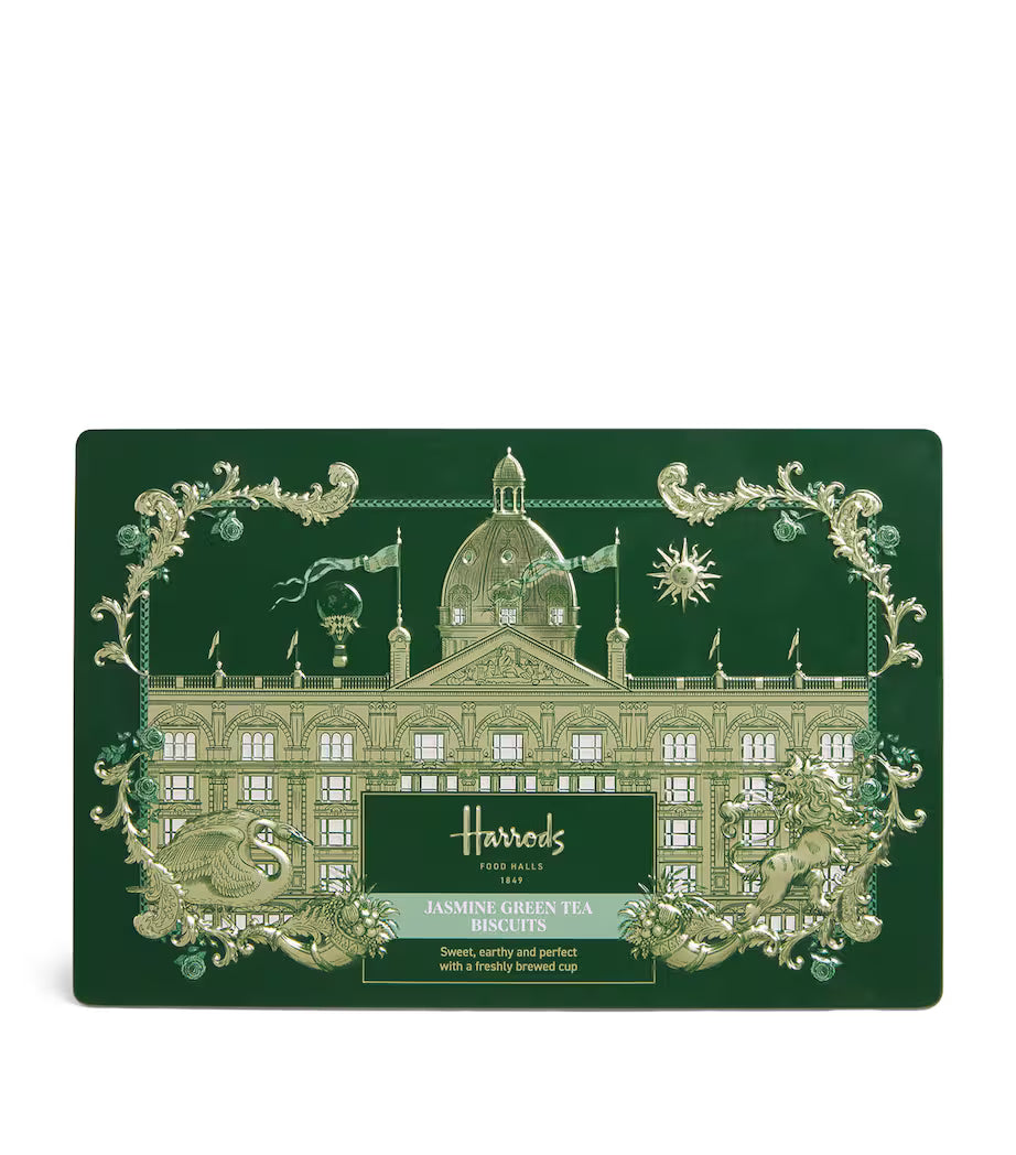 Harrods Jasmine Green Tea Biscuits (200g)