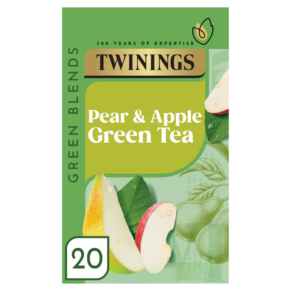 Twinings Apple & Pear Green Tea 20 Tea Bags