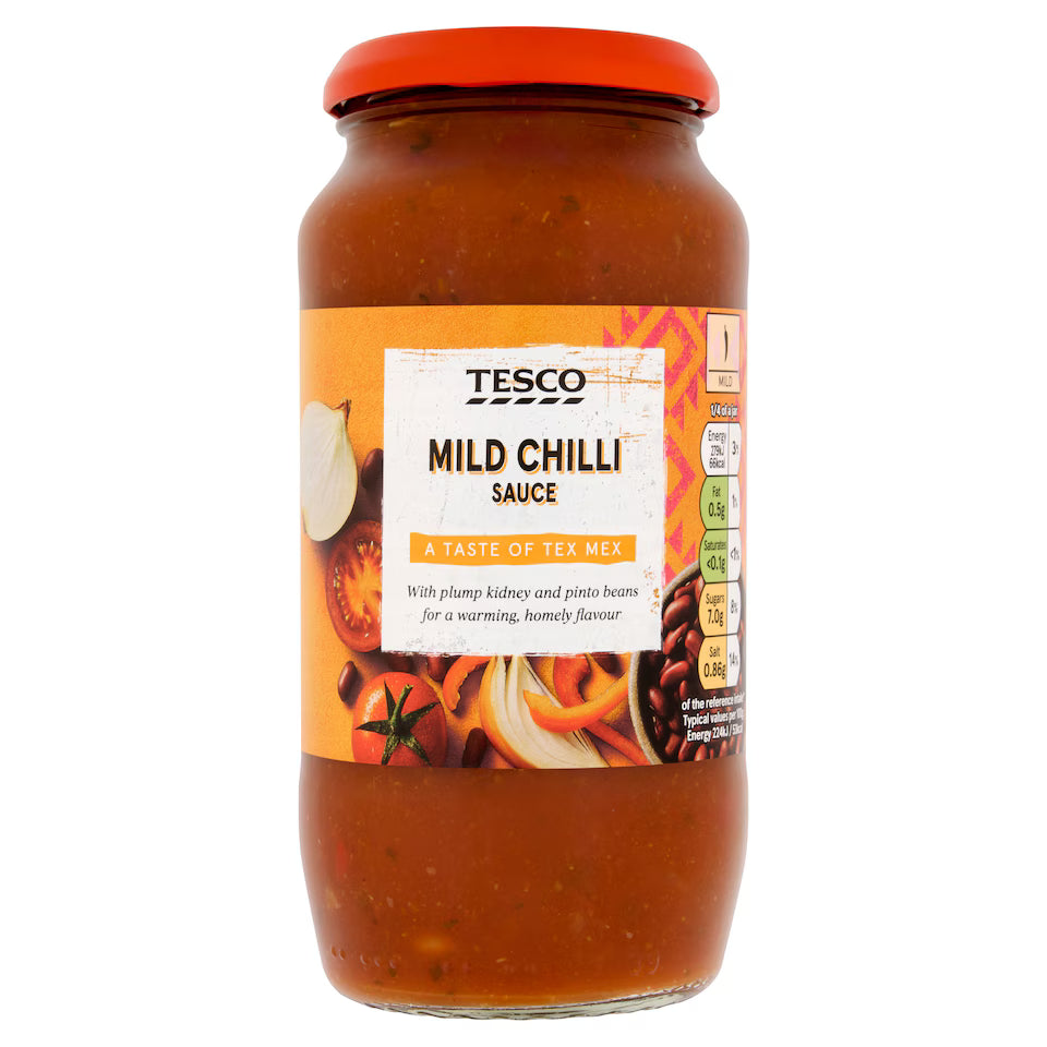 Tesco Mild Chilli Sauce, 500g