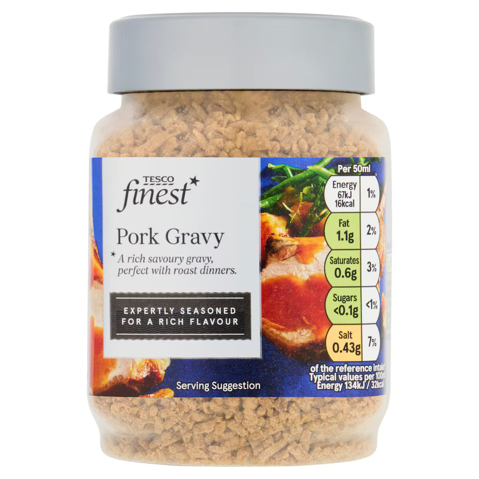Tesco Finest Pork Gravy Granules 200g