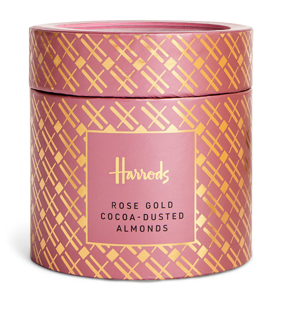 Harrods Rose Gold Cocoa-Dusted Almonds 325g
