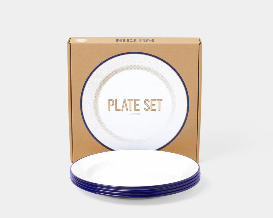 Falcon Enamel Dinner Plate, 20cm - 4 Pack