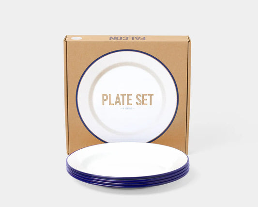 Falcon Enamel Dinner Plate, 20cm - 4 Pack