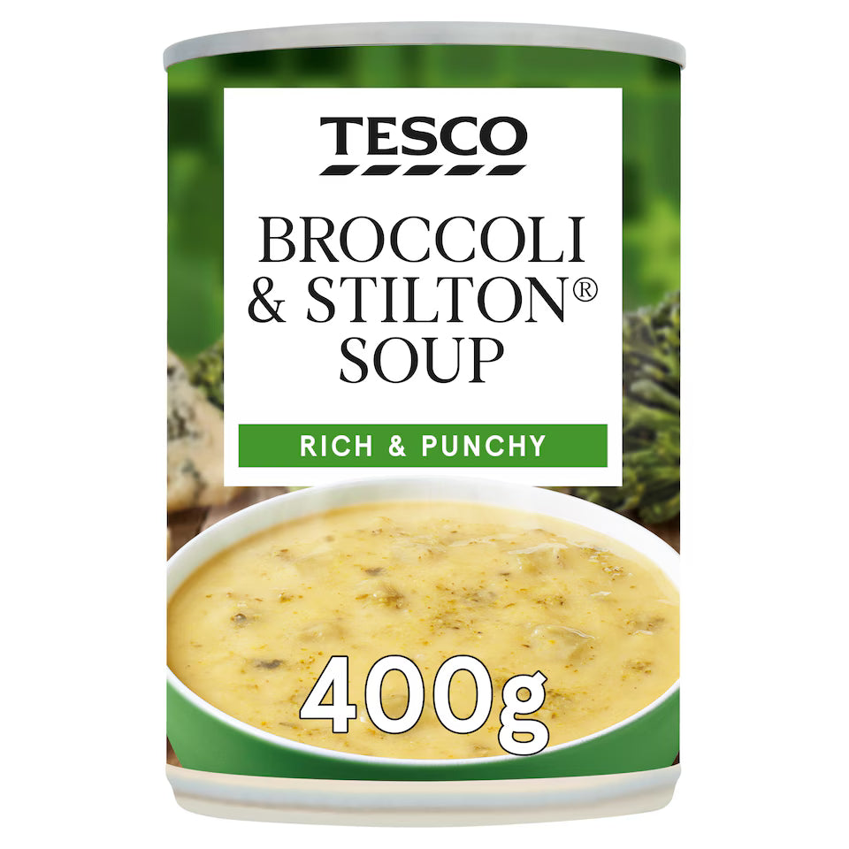 Tesco Broccoli And Stilton Soup, 400g