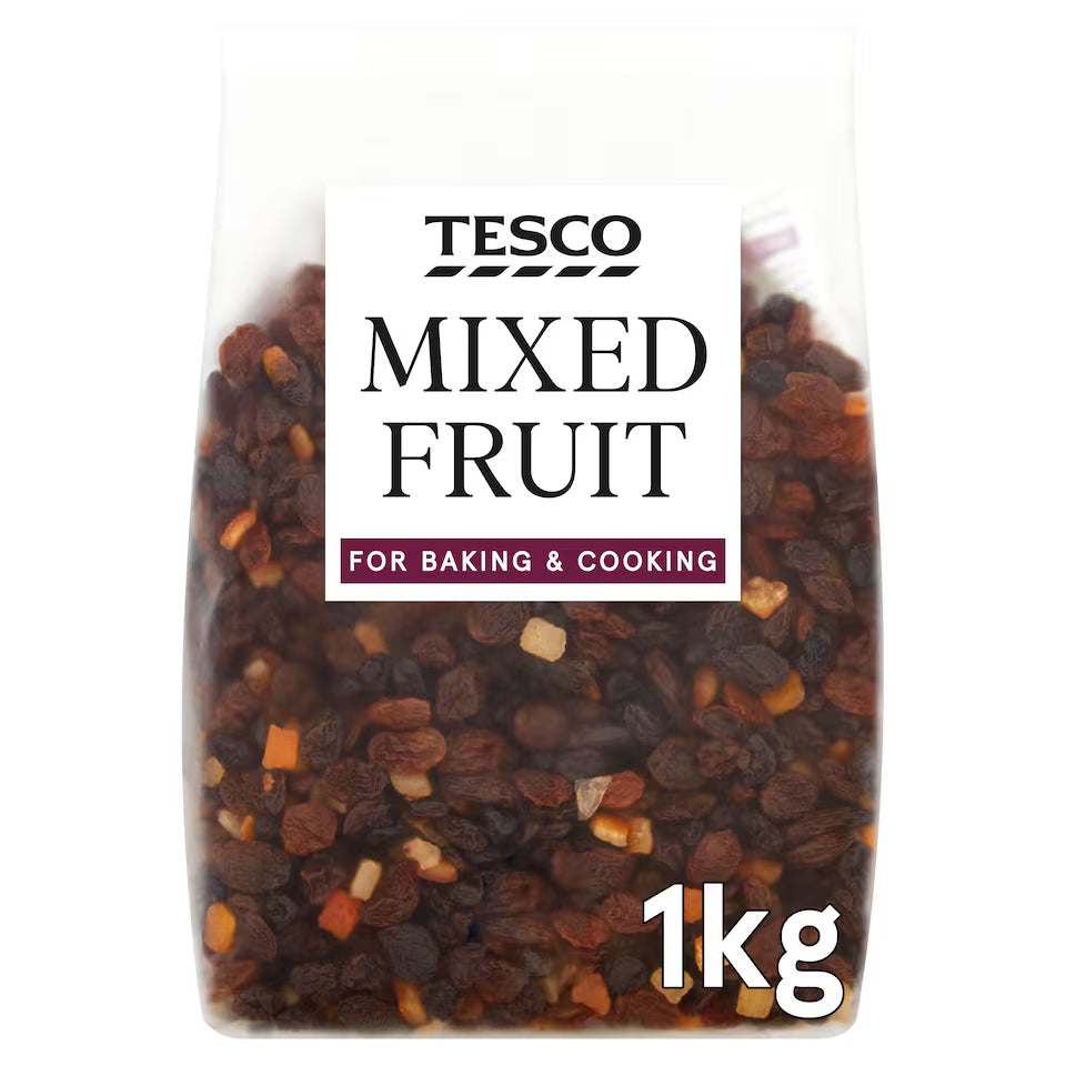 Tesco Dried Mixed Fruit 1Kg