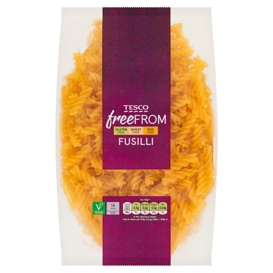 Tesco Free From Fusilli, 500g