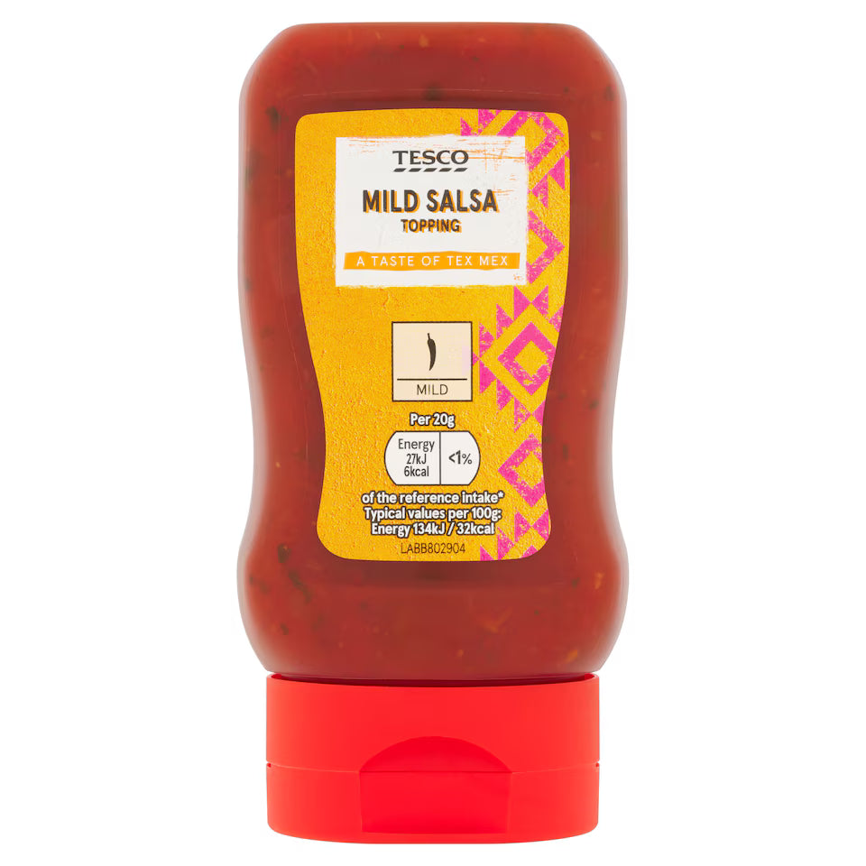 Tesco Mild Salsa Topping, 290g