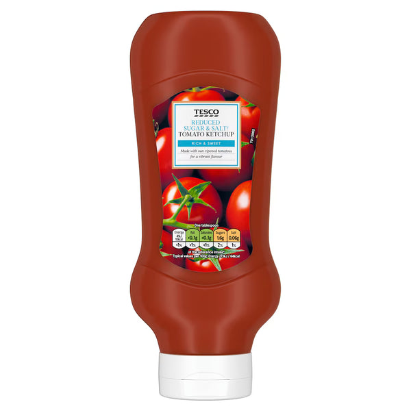 Tesco Reduced Sugar & Salt Ketchup, 845g