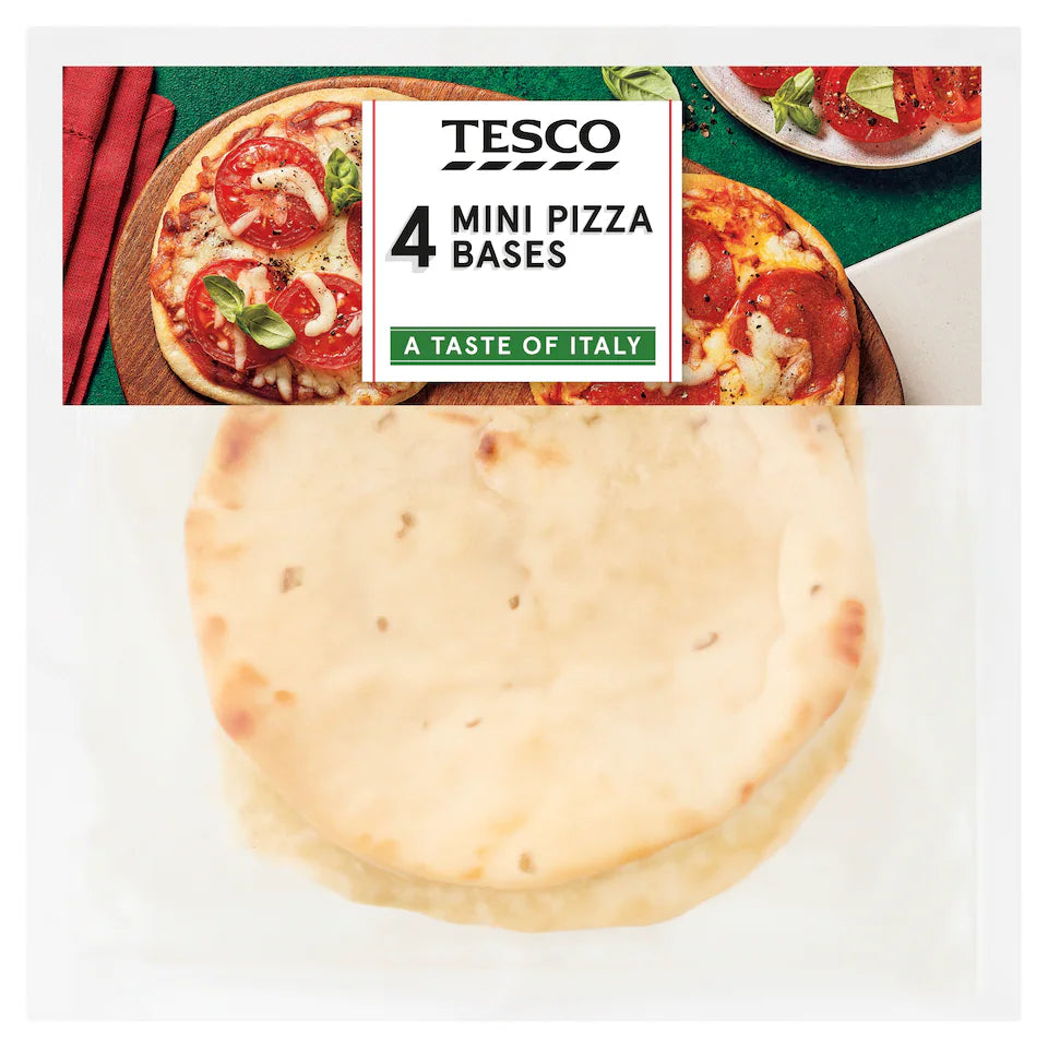 Tesco 4 Mini Pizza Bases