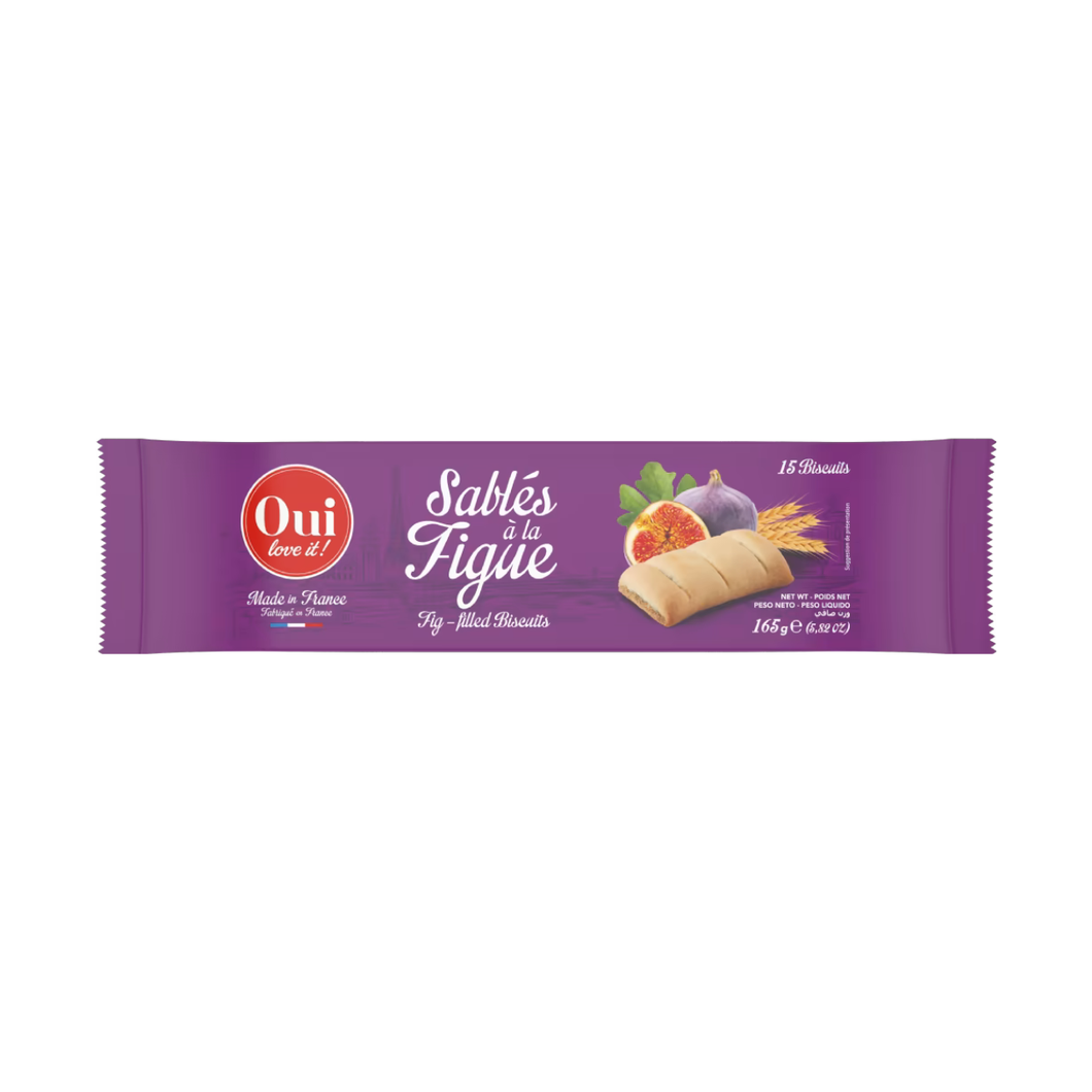 Oui Love It!  Sablés à la Figue (Fig Rolls) 165g