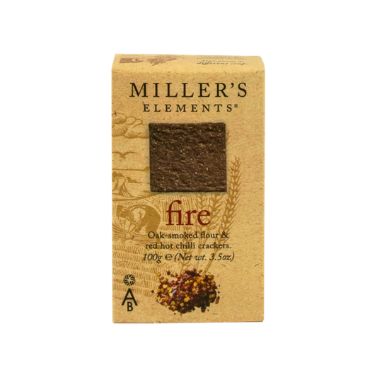 Artisan Biscuits Miller's Elements Fire Crackers 100g