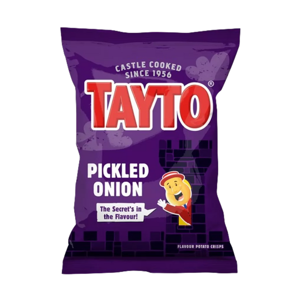 Tayto Pickled Onion Potato Crisps, 32.5g
