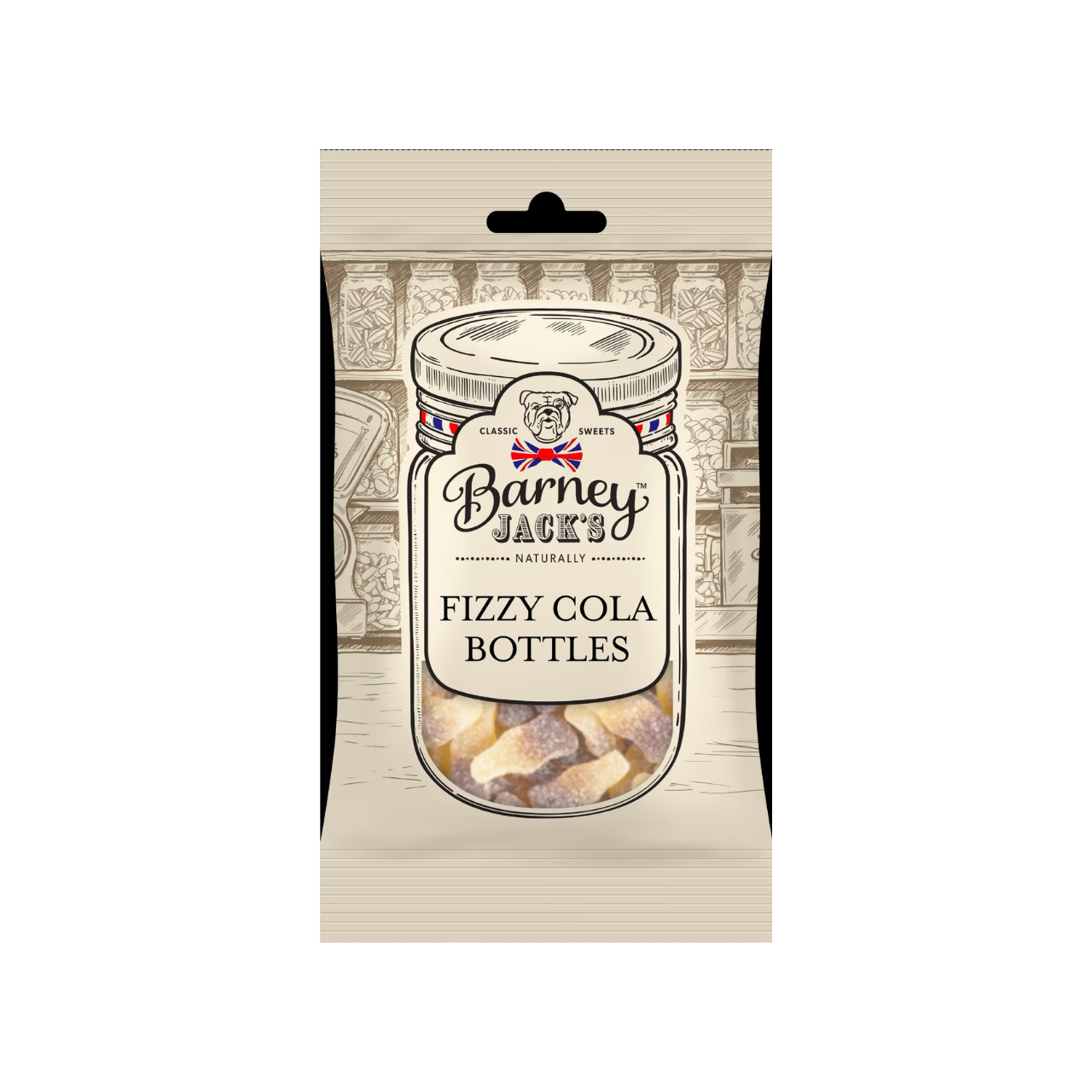 Barney Jack's Fizzy Cola Bottles 155g