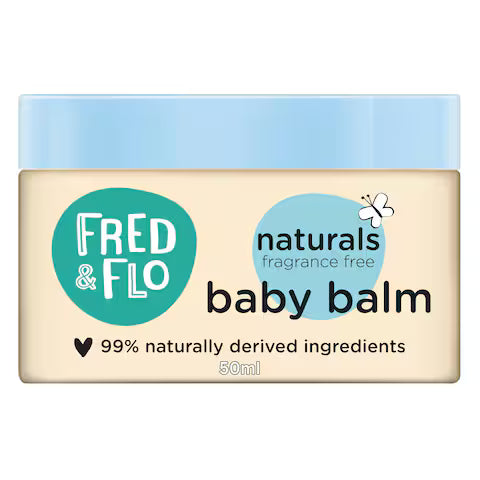 Fred & Flo Naturals Fragrance Free Baby Balm 50Ml