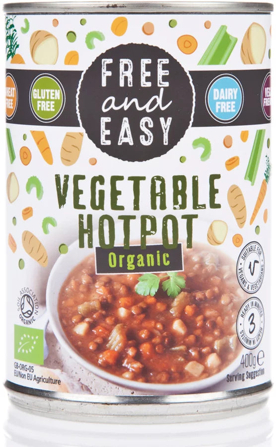 Free & Easy Organic Vegetable Hotpot 400g
