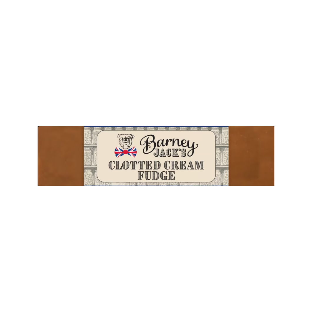 Barney Jack's Clotted Cream Fudge Bar 120g