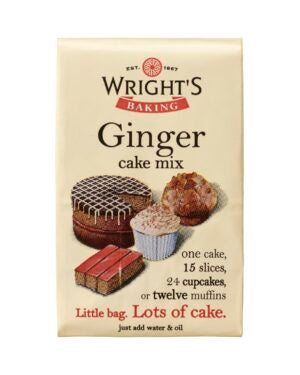 Wrights Baking Ginger Cake Mix, 5x500g