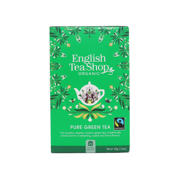 English Tea Shop 20 Pure Green Tea Sachets