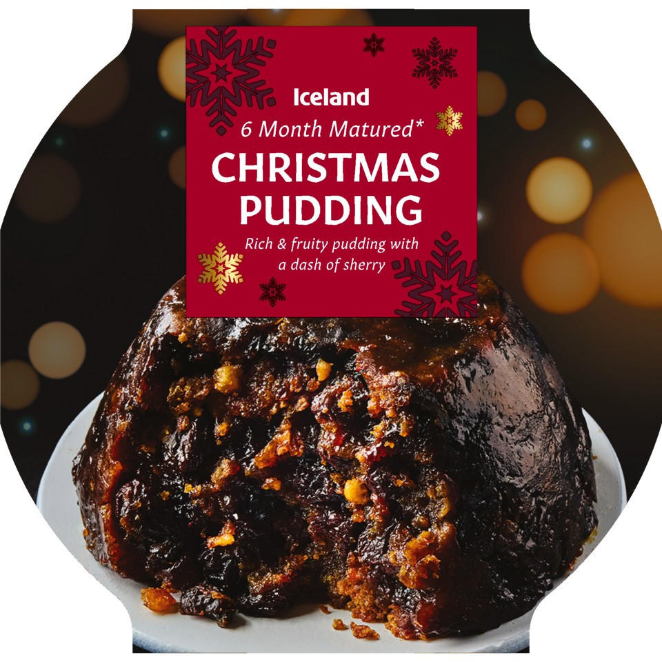 Iceland 6 Month Matured* Christmas Pudding 400g